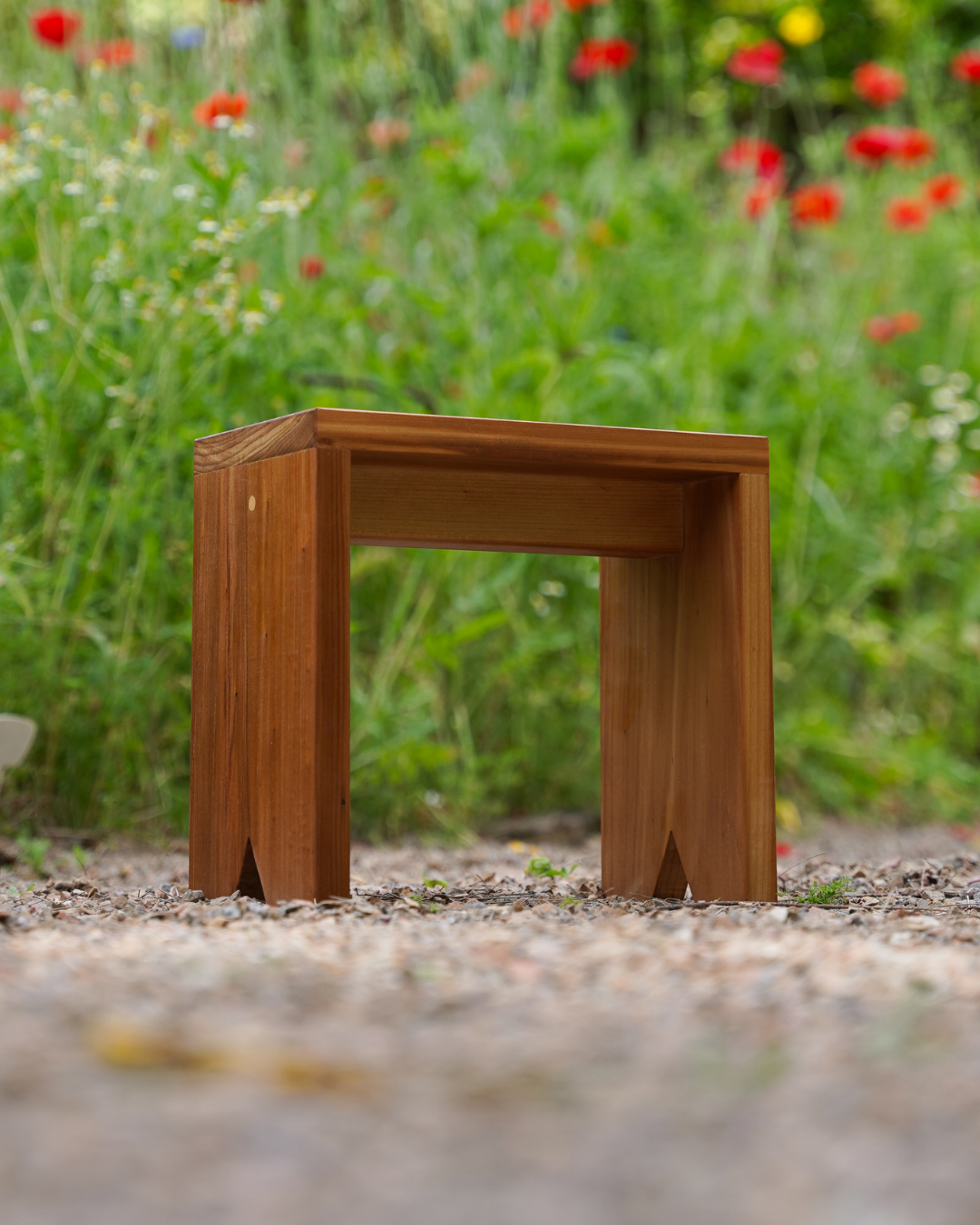 Handmade Wooden Stool | Reclaimed Wood Gardening Stool| for Home & Garden Use
