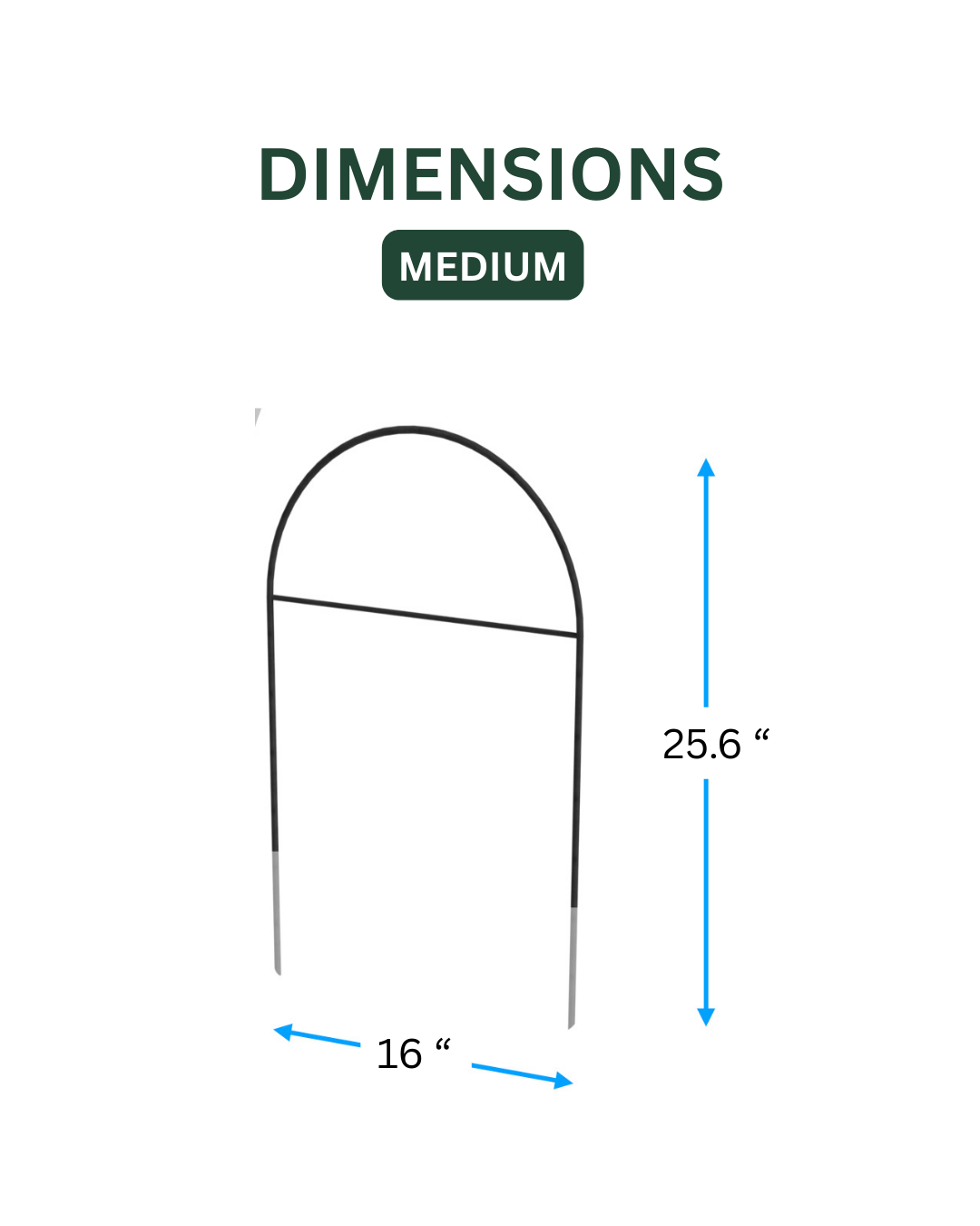 Metal Garden Border Fence: Medium Size, 25.6" Tall, Black Coated or Rustic Steel