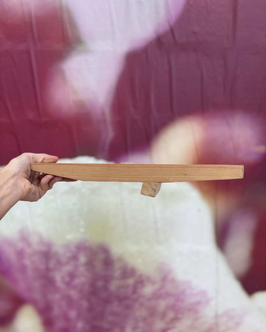 Handmade Reclaimed Pine Boot Jack: Rustic Wooden Boot Remover