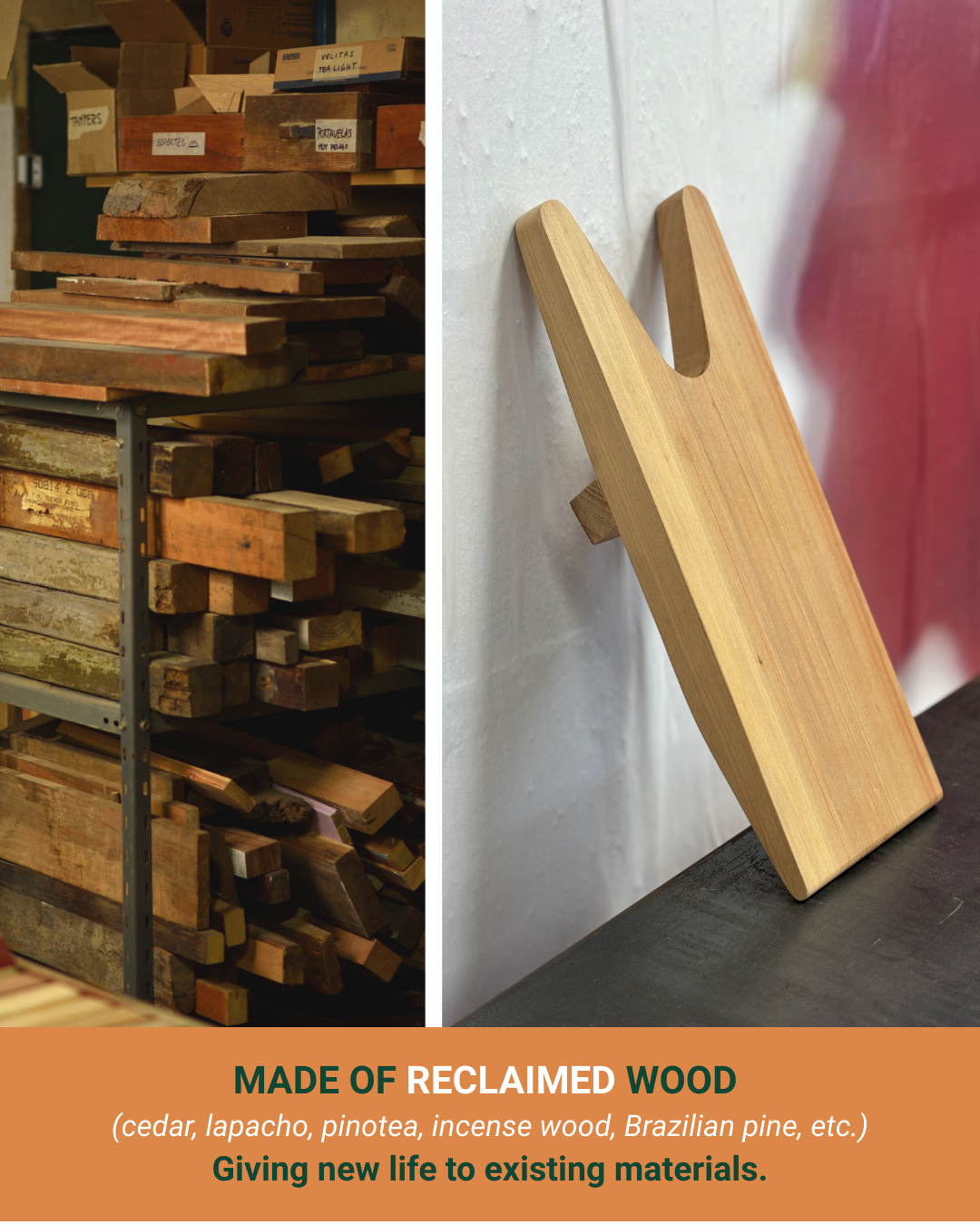 Handmade Reclaimed Pine Boot Jack: Rustic Wooden Boot Remover