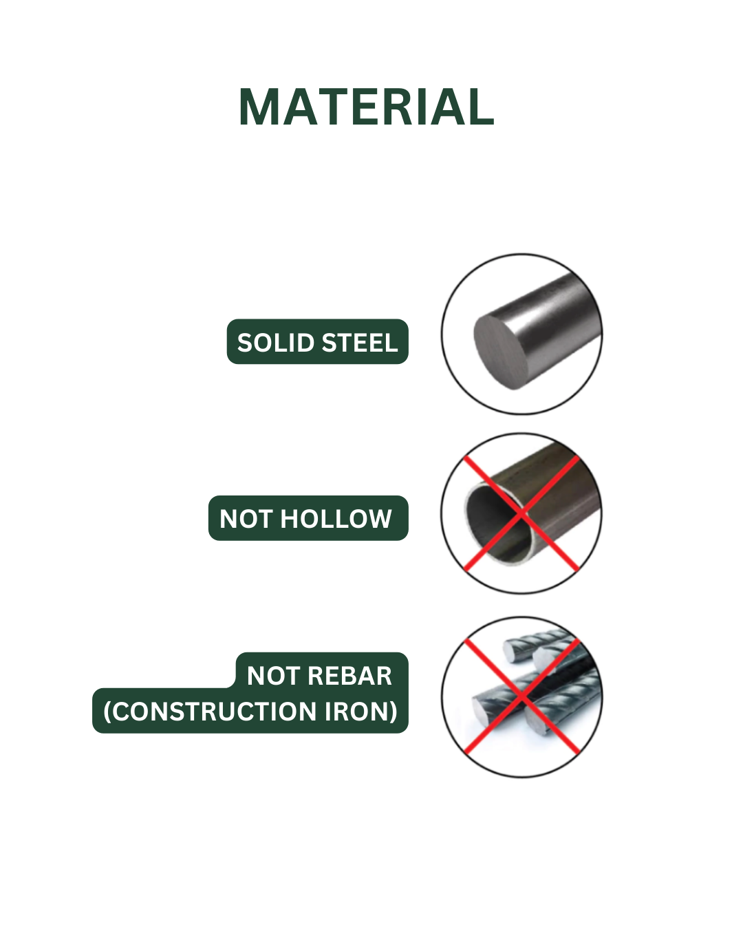 Steel Shepherd Hook: 31" Decorative Garden Hanger, Black Coated or Rustic Steel Finish