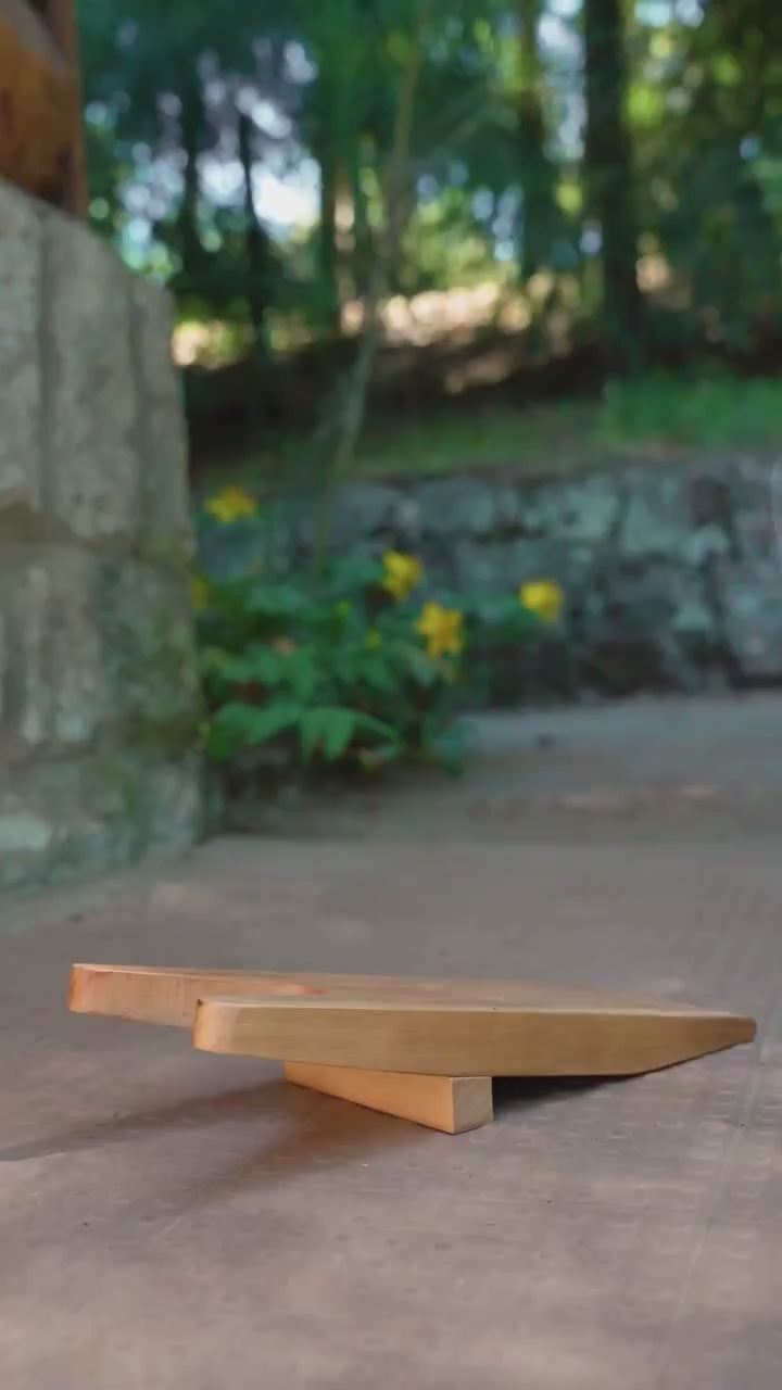 Handmade Reclaimed Pine Boot Jack: Rustic Wooden Boot Remover